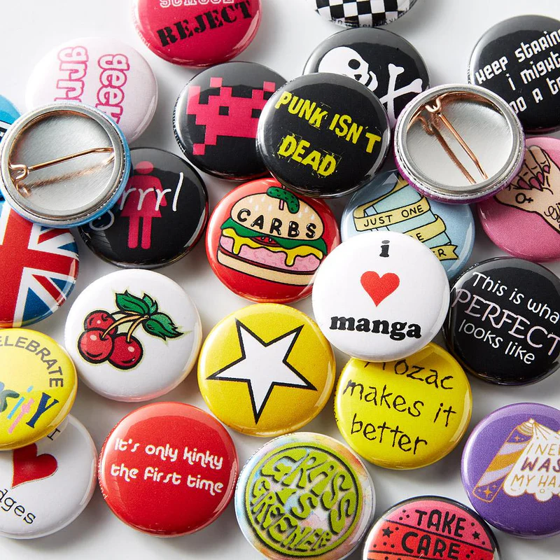 custom pin buttons